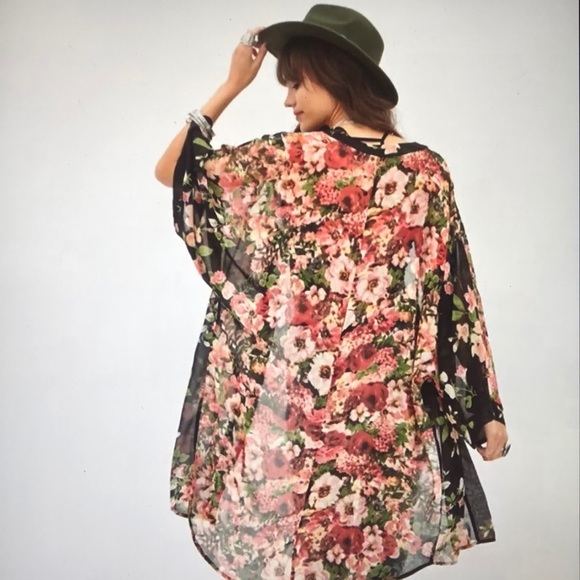 Chiffon Kimono - Picture 2 of 5